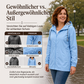 🌧️ 50% Rabatt | Praktischer Wetterschutz für unterwegs – Damen Outdoor-Kapuzenjacke