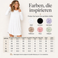 Langarm-T-Shirt-Kleid für Damen mit Taschen
