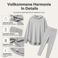 Geripptes Hoodie- und Hosen-Set für Damen