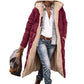 Wendbare, wattierte Slim-Fit-Mantel mit Kapuze