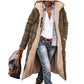 Wendbare, wattierte Slim-Fit-Mantel mit Kapuze