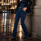 📢 Nur heute: 50% Rabatt🔥🔥 Damen Retro Bootcut Jeans mit hohem Stretchanteil