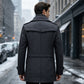 🎉🎉 50% Rabatt + Gratis Versand✈💥 Klassischer mittellanger Slim-Fit-Mantel für Herren