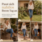 📢🎉50%Rabatt!!!🛍️✨Elegante, locker sitzende Langarm-Spitzenpullover-Bluse für Damen