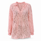 📢🎉50%Rabatt!!!🛍️✨Elegante, locker sitzende Langarm-Spitzenpullover-Bluse für Damen