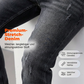 💸 Sonderangebot: 50% Rabatt 👖 Zerrissene Stretch-Skinny-Jeans für Herren