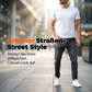 💸 Sonderangebot: 50% Rabatt 👖 Zerrissene Stretch-Skinny-Jeans für Herren
