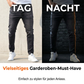 💸 Sonderangebot: 50% Rabatt 👖 Zerrissene Stretch-Skinny-Jeans für Herren