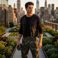 🎉 50% Rabatt 🔥🔥 Cargohose für Herren im urbanen Camouflage-Design