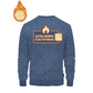 📢📢50% Rabatt!!! 🎉✨ Herren Fleece-gefüttertes Rundhals-Sweatshirt