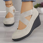 📢📢50%Rabatt!!!🎉✨Damen Keilballerinas, Slip-On Komfortschuhe