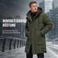 📢🎉50%Rabatt!!!🛍️✨Herren Freizeit Mittellange Gepolsterte Winter Verdickte Warme Oberbekleidung Mantel Übergröße