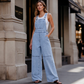 📢 Nur heute: 50% Rabatt ✨ Schmeichelnder Denim-Jumpsuit