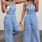 📢 Nur heute: 50% Rabatt ✨ Schmeichelnder Denim-Jumpsuit