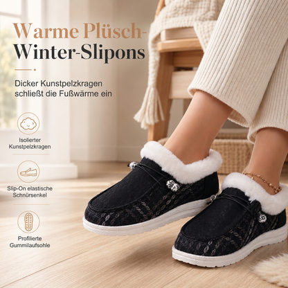 📢📢 50% Rabatt 🛍✨ Warme Plüsch-Baumwollschuhe für Damen