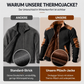 📢🎉50%Rabatt!!!🛍️✨Herren-Farbblock-Jacke mit warmem Futter und Reißverschluss
