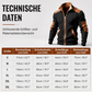 📢🎉50%Rabatt!!!🛍️✨Herren-Farbblock-Jacke mit warmem Futter und Reißverschluss