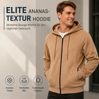 📢📢50%Rabatt!!!🎉✨Herren-Kapuzenjacke mit Ananas-Rautenmuster