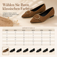 Damen Spitz Freizeit Flache Schuhe