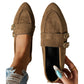 Damen Spitz Freizeit Flache Schuhe