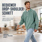 Herren Vintage-Freizeit-Sweatshirt mit lockerer Passform