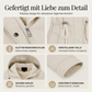 Lässige, warme mittelange Damen-Kapuzenjacke