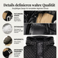 Damen Steppjacke mit Patchwork-Muster und Kapuze