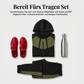 Damen 2-teiliges Color-Block Trainingsanzug-Set