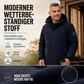 📢🎉 50%Rabatt + Gratis Versand 🛍️✨Wasserdichte warme Herren-Winterjacke mit Kapuze
