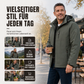 📢🎉 50%Rabatt + Gratis Versand 🛍️✨Wasserdichte warme Herren-Winterjacke mit Kapuze