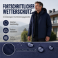 📢📢50%Rabatt!!!🎉✨Wasserdichte Kapuzenjacke für Herren mit Plüschfutter
