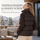 ⭐ Über 50.000 Mal verkauft ❄️ 50% Rabatt ✨ Damen Wintermantel mit Stehkragen – Zopfmuster, Patchwork, kurz & warm gefüttert