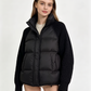 ⭐ Über 50.000 Mal verkauft ❄️ 50% Rabatt ✨ Damen Wintermantel mit Stehkragen – Zopfmuster, Patchwork, kurz & warm gefüttert