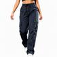 🔥 50% RABATT 🎯 Damen-Cargohose – lockere Passform, gerades Bein & elastischer Bund mit Kordelzug