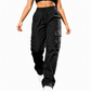 🔥 50% RABATT 🎯 Damen-Cargohose – lockere Passform, gerades Bein & elastischer Bund mit Kordelzug