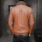🏷️ Spare 50% – Nur für kurze Zeit 🔥🧥 Plush-Lined Warmth, Refined Leather-Look Style | Men's Zip Jacket