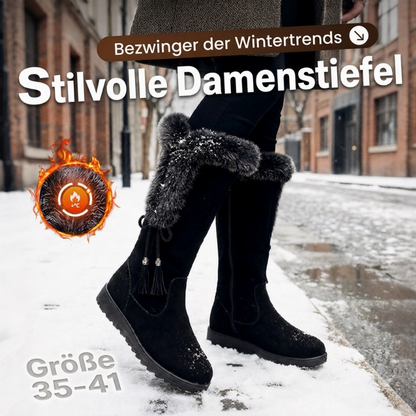 🙌 50% Wiederkaufquote – Qualität überzeugt! Warme, rutschfeste und abriebfeste Damen-Wadenstiefel