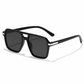 🗣️ 100.000 Leute schwärmen davon – probieren Sie es auch? Vintage Retro Quadratische Sonnenbrille