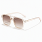 🗣️ 100.000 Leute schwärmen davon – probieren Sie es auch? Vintage Retro Quadratische Sonnenbrille