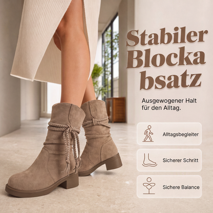 🔥 Beliebtes Produkt ！✨Lässige, weiche Damen-Stiefel bis zur Wade