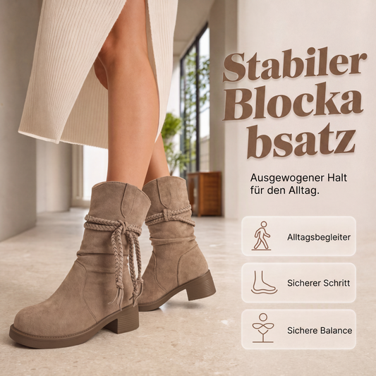 🔥 Beliebtes Produkt ！✨Lässige, weiche Damen-Stiefel bis zur Wade