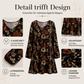 🔥 Beliebtes Produkt ！✨ Elegantes Kleid für Damen mit Ahornblatt-Print