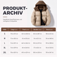 🎯💥 50% Rabatt + Gratis Versand! 🚚✨Herren Winter-Steppjacke mit Kapuze im Color-Block-Design