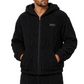 📢🎉50%Rabatt!!!🛍️✨Herren-Kapuzenjacke aus Sherpa-Fleece mit Zopfmuster-Prägung, Reißverschluss und Taschen