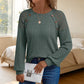 📢🎉50%Rabatt!!!🛍️✨Legeres geripptes Langarmshirt für Damen
