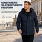 🔥 50% RABATT 🧥 Herren-Wintermantel mit Fleecefutter und abnehmbarer Kapuze 🚚 Versandkostenfrei