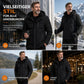 🔥 50% RABATT 🧥 Herren-Wintermantel mit Fleecefutter und abnehmbarer Kapuze 🚚 Versandkostenfrei