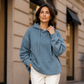 📢🎉50%Rabatt!!!🛍️✨Legeres Denim-Hoodie für Damen