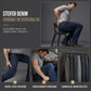 Zerrissene Slim-Fit-Jeans für Herren