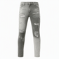 Zerrissene Slim-Fit-Jeans für Herren